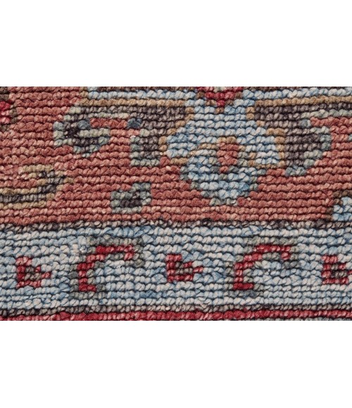 PIRAJ Rug Feizy PIRAJ 6452F IN RUST/AQUA 8' 6" x 11' 6" Area Rug