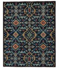 PIRAJ Rug Feizy PIRAJ 6454F IN BLUE 7' 9" x 9' 9" Area Rug