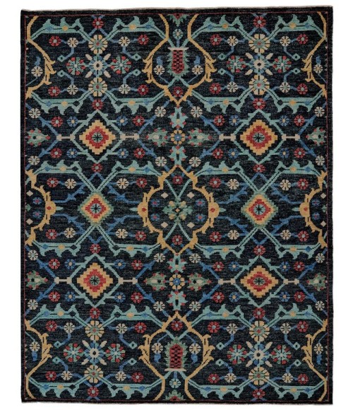 PIRAJ Rug Feizy PIRAJ 6454F IN BLUE 7' 9" x 9' 9" Area Rug