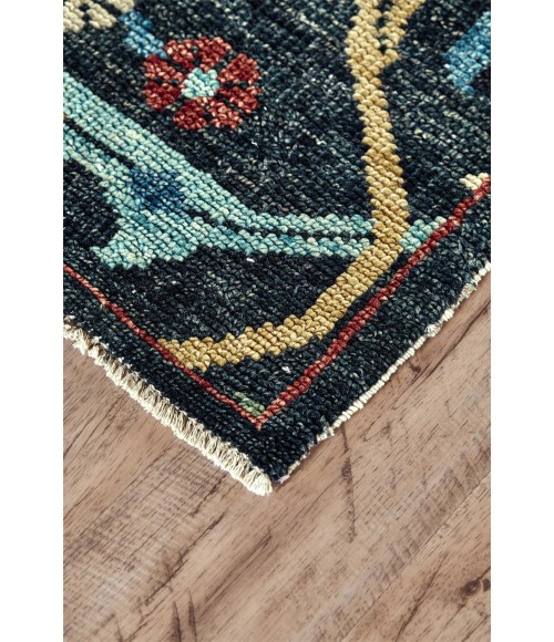 PIRAJ Rug Feizy PIRAJ 6454F IN BLUE 7' 9" x 9' 9" Area Rug