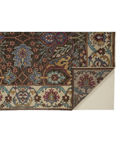 PIRAJ Rug Feizy PIRAJ 6461F IN MULTI 7' 9" x 9' 9" Area Rug