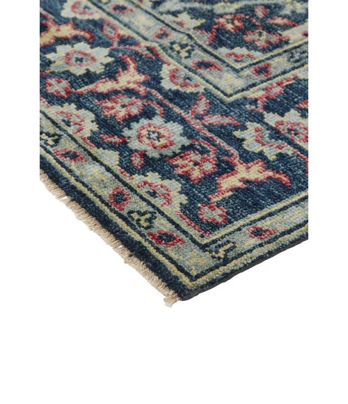 PIRAJ Rug Feizy PIRAJ 6463F IN NAVY/MULTI 7' 9" x 9' 9" Area Rug