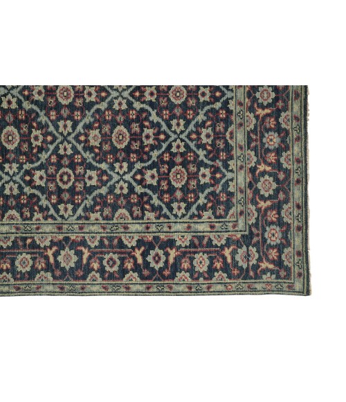 PIRAJ Rug Feizy PIRAJ 6463F IN NAVY/MULTI 7' 9" x 9' 9" Area Rug