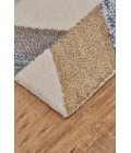 ARAZAD Rug Feizy ARAZAD 8446F IN GRAY/GOLD 8' x 8' Round Area Rug