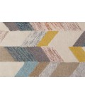 ARAZAD Rug Feizy ARAZAD 8446F IN GRAY/GOLD 8' x 8' Round Area Rug
