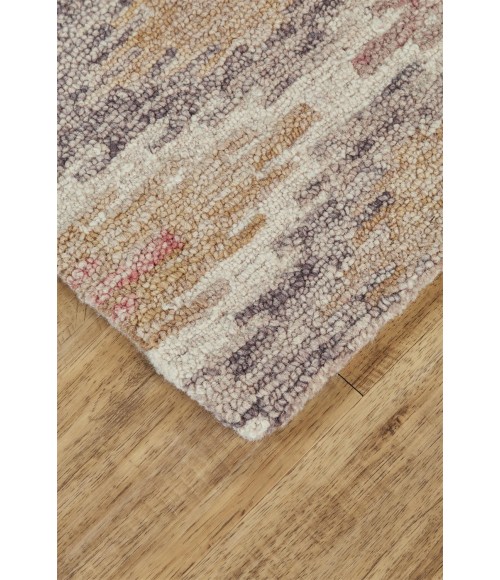 Feizy ARAZAD 8477F IN PINK/MULTI 3' 6" x 5' 6" Area Rug