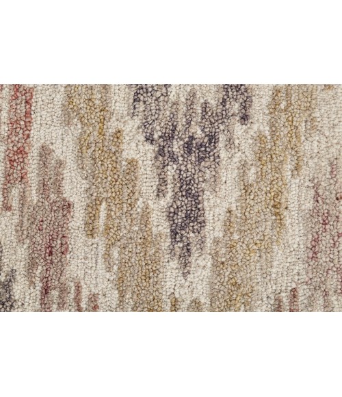 Feizy ARAZAD 8477F IN PINK/MULTI 3' 6" x 5' 6" Area Rug