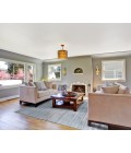 Feizy MILAN 6488F IN LILAC/HAZE 5' x 8' Area Rug