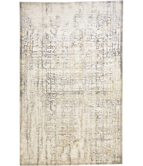 Feizy WALDOR 3683F IN BEIGE 1' 8" X 2' 10" Sample Area Rug