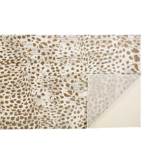 WALDOR Rug Feizy WALDOR 3837F IN BEIGE 2' 10" X 7' 10" Runner Area Rug
