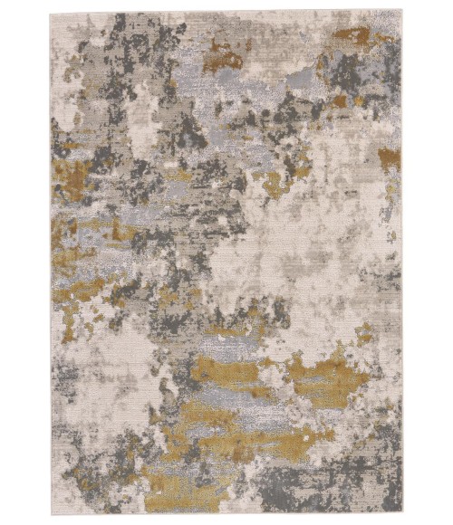 Feizy WALDOR 3970F IN GOLD/BIRCH 5' x 8' Area Rug