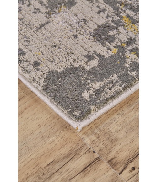 Feizy WALDOR 3970F IN GOLD/BIRCH 1' 8" X 2' 10" Sample Area Rug