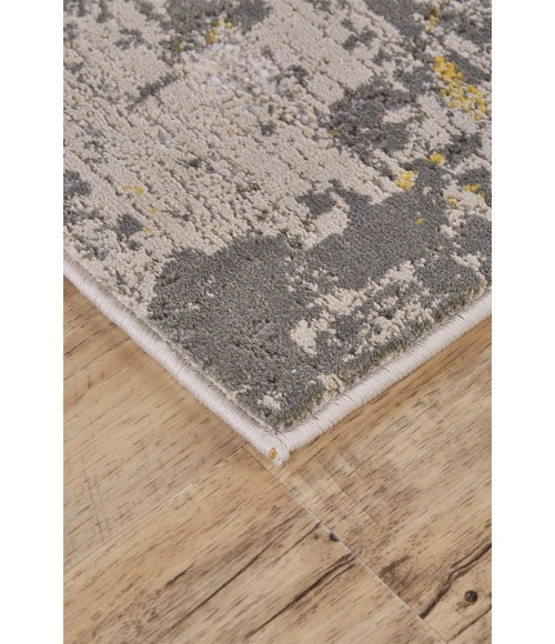 Feizy WALDOR 3970F IN GOLD/BIRCH 5' x 8' Area Rug