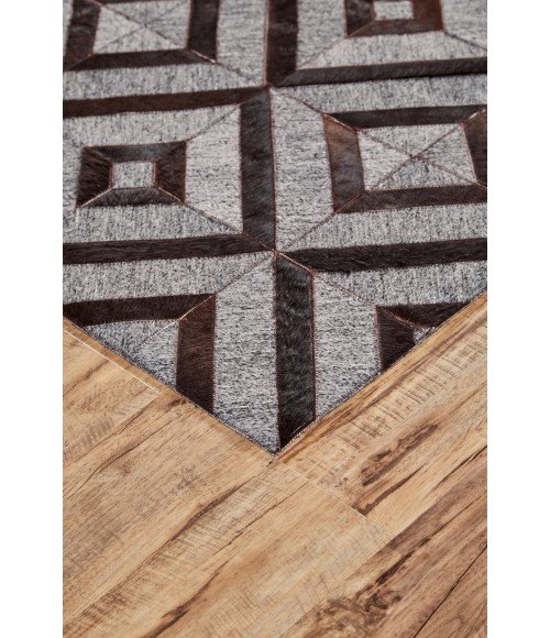 FANNIN Rug Feizy FANNIN 0753F IN ONYX/ASPHALT 2' x 3' Sample Area Rug