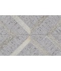 Feizy FANNIN 0754F IN BISQUE/STORM 2' x 3' Sample Area Rug
