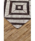 Feizy FANNIN 0754F IN ONYX/GARGOYLE 2' x 3' Sample Area Rug