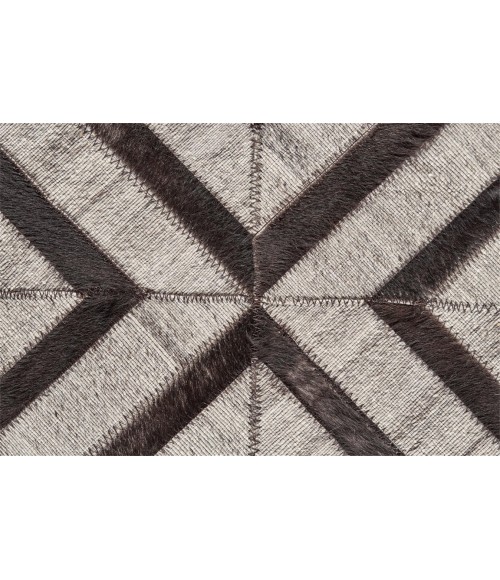 Feizy FANNIN 0754F IN ONYX/GARGOYLE 2' x 3' Sample Area Rug