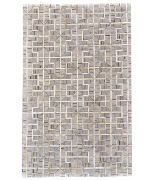 Feizy FANNIN 0756F IN IVORY/SAND 8' X 11' Area Rug