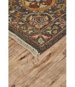 Feizy Amherst 0758F CHARCOAL Area Rug 3 ft. 6 X 5 ft. 6 Rectangle