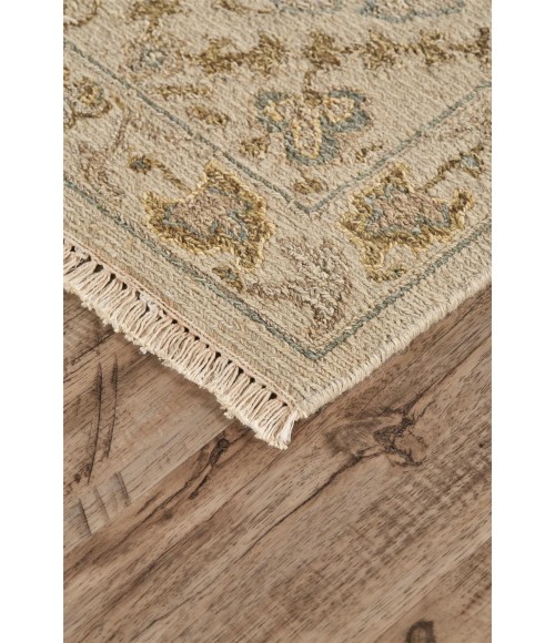 Feizy AMHERST 0759F IN SAND 3' 6" x 5' 6" Area Rug