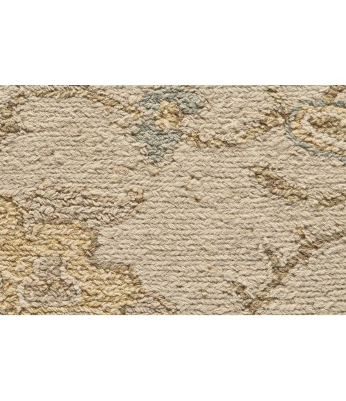 Feizy AMHERST 0759F IN SAND 3' 6" x 5' 6" Area Rug