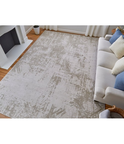 Feizy Prasad IVORY/BEIGE Rug 67039NAF 5 ft. X 8 ft. Rectangle - Rugs Town Feizy Prasad IVORY/BEIGE 67039NAF 5 ft. X 8 ft. Rectangle Rug