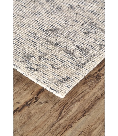 REAGAN Rug Feizy REAGAN 8685F IN GRAY 8' x 8' Round Area Rug