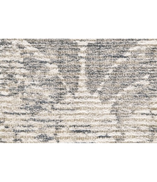 REAGAN Rug Feizy REAGAN 8685F IN GRAY 8' x 8' Round Area Rug