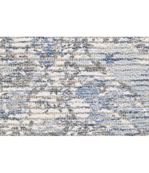 REAGAN Rug Feizy REAGAN 8687F IN GRAY/BLUE 5' x 8' Area Rug