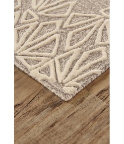 Feizy Enzo 8735F IVORY/TAUPE Area Rug 2 ft. 6 X 8 ft. Rectangle