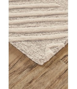 Feizy Enzo 8737F IVORY/NATURAL Area Rug 2 ft. 6 X 8 ft. Rectangle