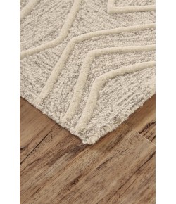 Feizy Enzo 8738F IVORY/NATURAL Area Rug 3 ft. 6 X 5 ft. 6 Rectangle