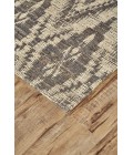 Feizy LILLIANA 0768F IN SILVER/GRAY 2' x 3' Sample Area Rug