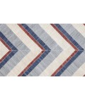 Feizy BERMUDA II 0780F IN BLUE/IVORY 8' x 10' Area Rug