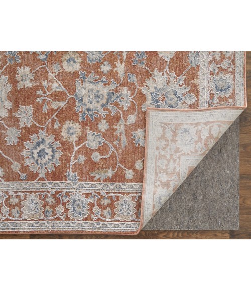 Feizy Pasha TERRACOTTA/IVORY PAS39M7F 2 ft. X 3 ft. Rectangle Rug