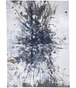 Feizy Gaspar 3833F WHITE/GRAY Area Rug 1 ft. 8 X 2 ft. 10