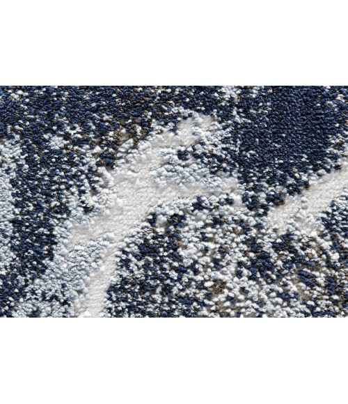 GASPAR Rug Feizy GASPAR 3833F IN WHITE/GRAY 1' 8" X 2' 10" Sample Area Rug