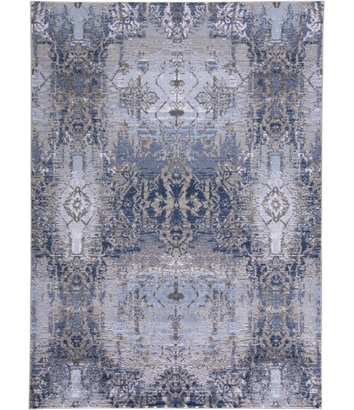 GASPAR Rug Feizy GASPAR 3834F IN LIGHT BLUE/STERLING 5' 2" X 7' 2" Area Rug