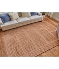 Feizy Channels SPICE 2877277F 7 ft. 9 in. X 9 ft. 9 in. Rectangle Rug