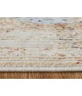 Feizy Sonora IVORY/BLUE Rug SNR39NWF 6 ft. 7 in. X 9 ft. 6 in. Rectangle - Rugs Town Feizy Sonora IVORY/BLUE SNR39NWF 6 ft. 7 in. X 9 ft. 6 in. Rectangle Rug