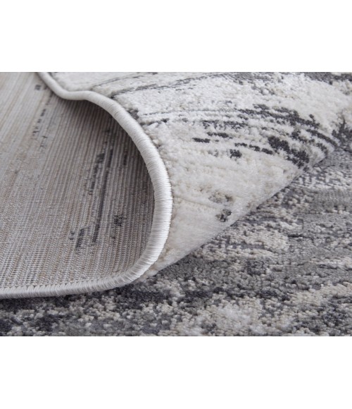 Feizy Prasad IVORY/CHARCOAL Rug 67039N9F 1 ft. 8 in. X 2 ft. 10 in. Rectangle - Rugs Town Feizy Prasad IVORY/CHARCOAL 67039N9F 1 ft. 8 in. X 2 ft. 10 in. Rectangle Rug