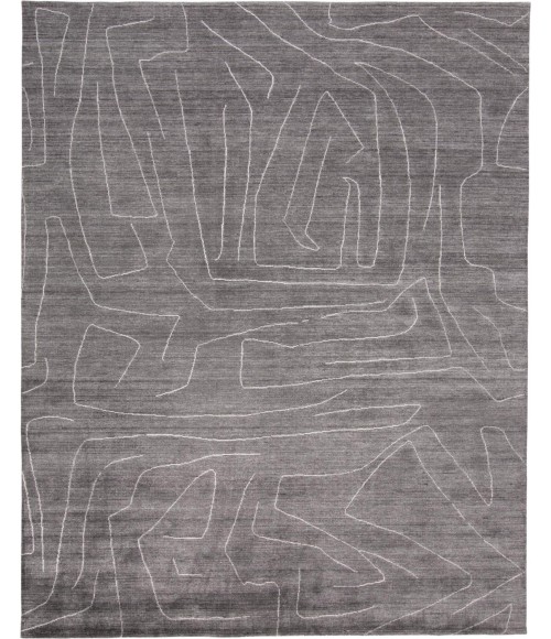 LENNOX Rug Feizy LENNOX 8698F IN CHARCOAL 2' x 3' Sample Area Rug