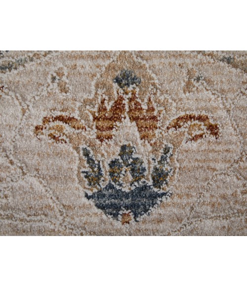 Feizy Pasha IVORY/BLUE PAS39M4F 2 ft. X 3 ft. Rectangle Rug