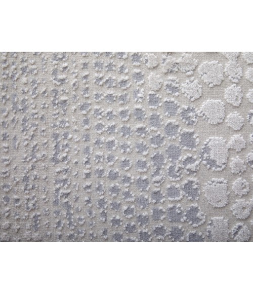 Feizy Prasad IVORY/GRAY Rug 67039N8F 2 ft. 10 in. X 7 ft. 10 in. Rectangle - Rugs Town Feizy Prasad IVORY/GRAY 67039N8F 2 ft. 10 in. X 7 ft. 10 in. Rectangle Rug