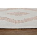 Feizy Saphir Mira BLUSH/WHITE 6803490F 9 ft. 8 in. X 12 ft. 7 in. Rectangle Rug