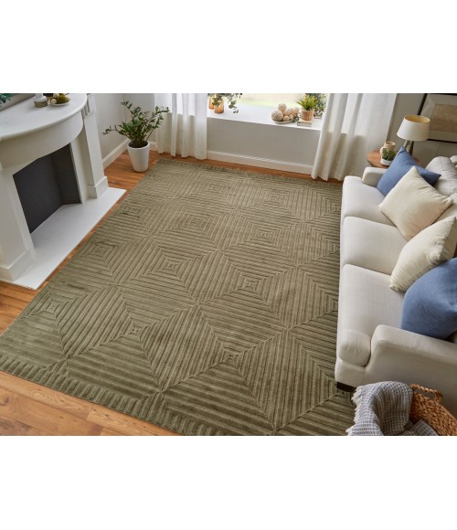 Feizy Channels JADE 2877276F 4 ft. X 6 ft. Rectangle Rug