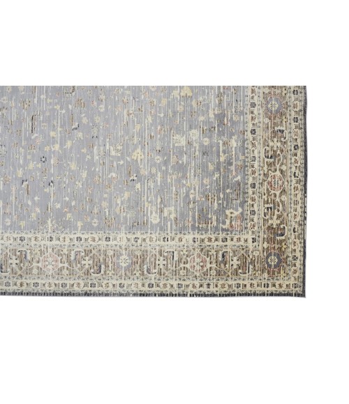 GRAYSON Rug Feizy GRAYSON 3914F IN GRAY 3' 11" X 5' 5" Area Rug
