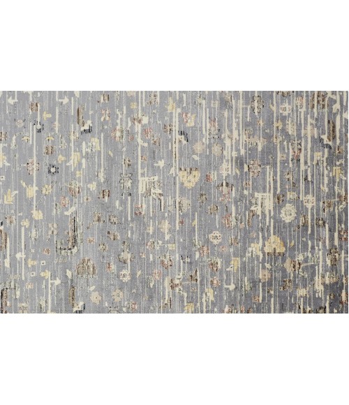 GRAYSON Rug Feizy GRAYSON 3914F IN GRAY 3' 11" X 5' 5" Area Rug