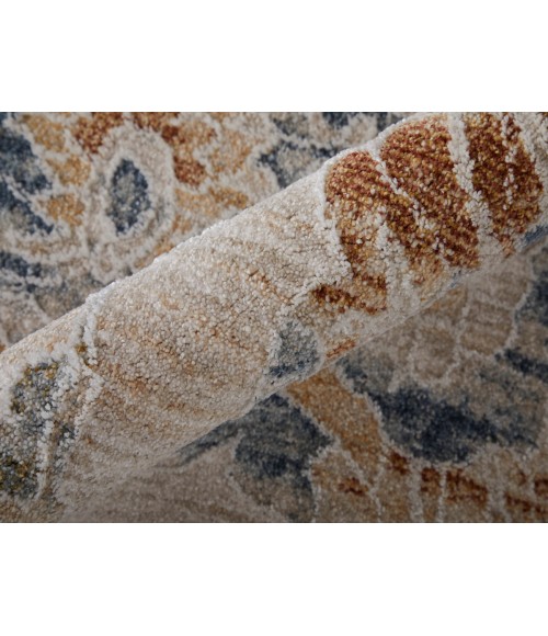 Feizy Pasha BEIGE/BLUE Rug PAS39M9F 2 ft. X 3 ft. Rectangle - Rugs Town Feizy Pasha BEIGE/BLUE PAS39M9F 2 ft. X 3 ft. Rectangle Rug