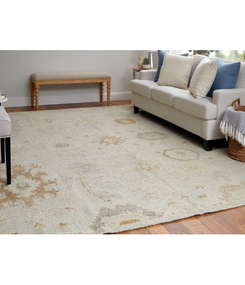 Feizy Grafton LIGHT SILVER GFT69F9F 5 ft. 6 in. X 8 ft. 6 in. Rectangle Rug